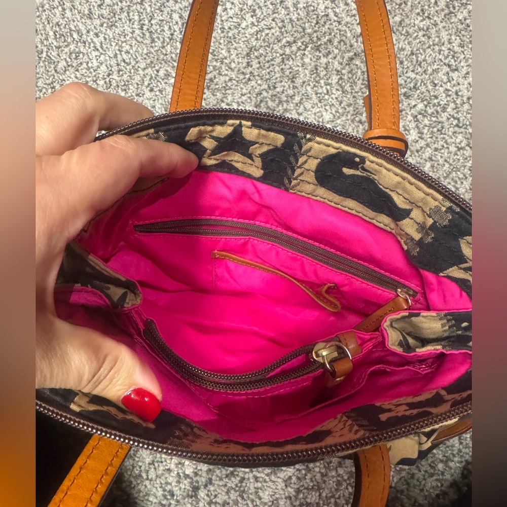 Dooney & Bourke Small Patchwork Handbag - image 4